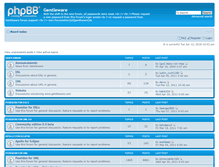 Tablet Screenshot of forum.gentleware.com